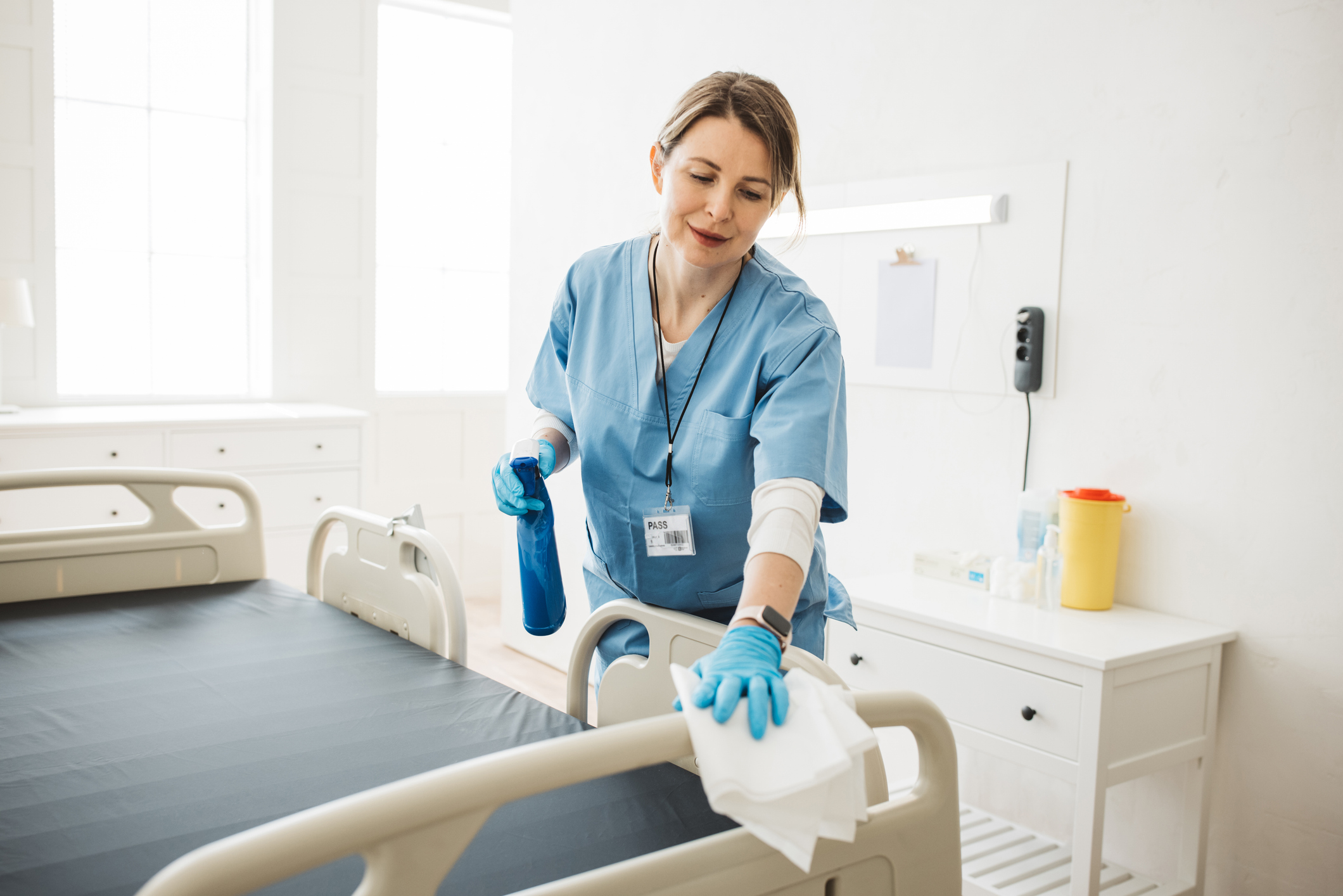 medical facility cleaning michigan city in